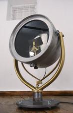 Staande lamp - Scheepslamp - Aluminium, Glas, Messing, Staal