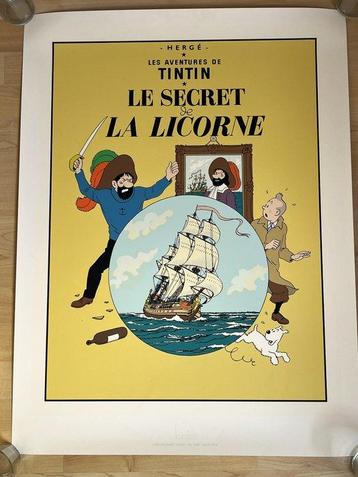 Herge - 1 Silkscreen - Kuifje - Tintin et la Secret de La beschikbaar voor biedingen
