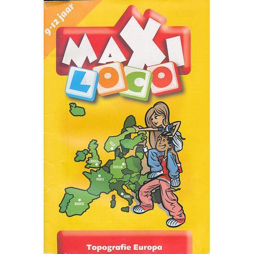 Maxi Loco Topografie Europa, Boeken, Schoolboeken, Verzenden