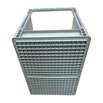 Magazijnbak euronorm 600x400x440mm met grijpopening, Zakelijke goederen, Kantoor en Winkelinrichting | Magazijn, Stelling en Opslag