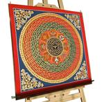 Painting of Tibetan Tradition 55 cm - Mandala MANTRA Gold