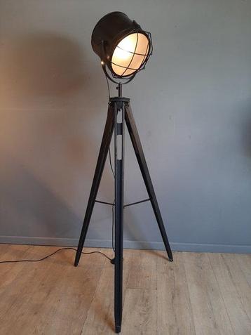 Statief vloerlamp - Hout, Metaal - Driepoot