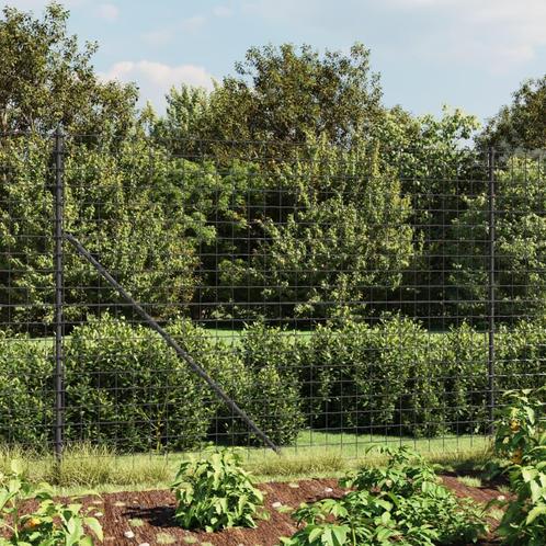 vidaXL Draadgaashek met grondankers 2,2x10 m, Tuin en Terras, Tuinhekken en Hekwerk, Nieuw, Verzenden