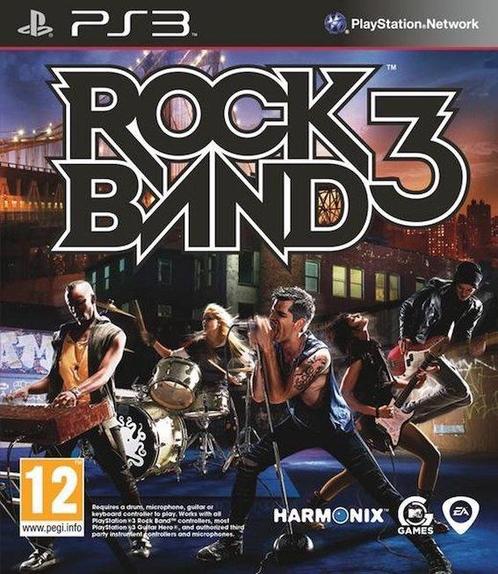 Rock Band 3 (PS3 Games), Games en Spelcomputers, Games | Sony PlayStation 3, Zo goed als nieuw, Ophalen of Verzenden