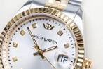 Philip Watch - Caribe Urban - Date - Silver - Diamonds -