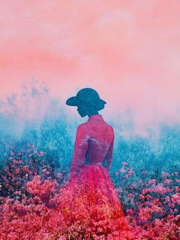 Viet Ha Tran - Lost in landscape no 74, Antiek en Kunst, Kunst | Schilderijen | Modern