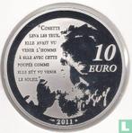Frankrijk 10 euro 2011 (PROOF) Heroes of the French lite..., Verzenden, Losse munt