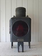 Lantaarn - Metaal - Spoor/scheeps seinlamp, Antiek en Kunst