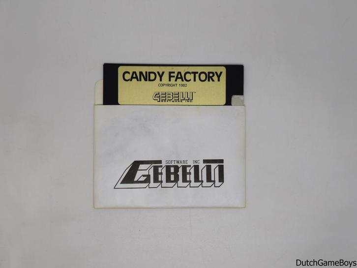 Atari 400/800/XE/XL - 5,25 Disk - Candy Factory, Games en Spelcomputers, Spelcomputers | Atari, Gebruikt, Verzenden