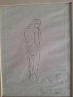 Renée Sintenis (1988-1965) - Badende sich abtrocknend, Antiek en Kunst