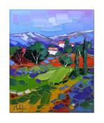 Caroline Mandrafina - Sainte-Victoire, Antiek en Kunst, Kunst | Schilderijen | Modern