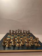 Jeu déchecs - Handgemaakt groot Grieks Schaakspel - fer et