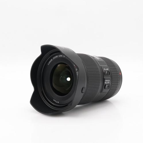 Canon EF 16-35mm F/4 L IS USM occasion, Audio, Tv en Foto, Foto | Lenzen en Objectieven, Zo goed als nieuw, Verzenden