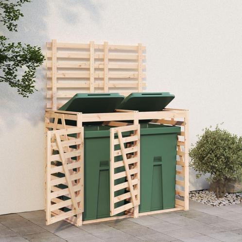 vidaXL Containerberging dubbel massief grenenhout, Doe-het-zelf en Bouw, Containers, Verzenden