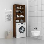 vidaXL Wasmachinekast 64x24x190 cm bruin eikenkleur, Elektronische apparatuur, Wasmachines, Verzenden, Nieuw
