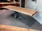 Table suar massif live edge tronc - Dimensions sur mesure, Maison & Meubles, 100 à 150 cm, Rectangulaire, Ophalen of Verzenden