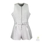 IRO • licht grijze jumpsuit Olessa • 40 (FR42), Maat 38/40 (M), Verzenden, Nieuw, Grijs