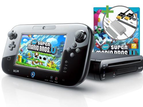 Nintendo Wii U Starter Pack - New Super Mario Bros. U + New, Consoles de jeu & Jeux vidéo, Consoles de jeu | Nintendo Wii U, Envoi