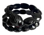 Armband Carbon - Victoriaanse WhitbyJet-slang, Nieuw