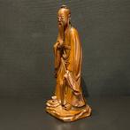 houten wijsheer - Hout - China - Qing Dynastie (1644-1911), Antiek en Kunst