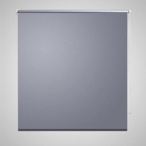 vidaXL Rolgordijn Verduisterend 100 x 230 cm grijs, Huis en Inrichting, Stoffering | Gordijnen en Lamellen, Nieuw, Verzenden