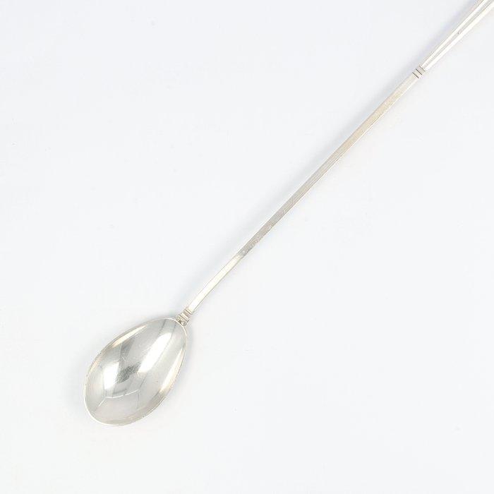 Georg Jensen, model Acorn Rare Cocktailspoon - Lepel -, Antiek en Kunst, Antiek | Zilver en Goud