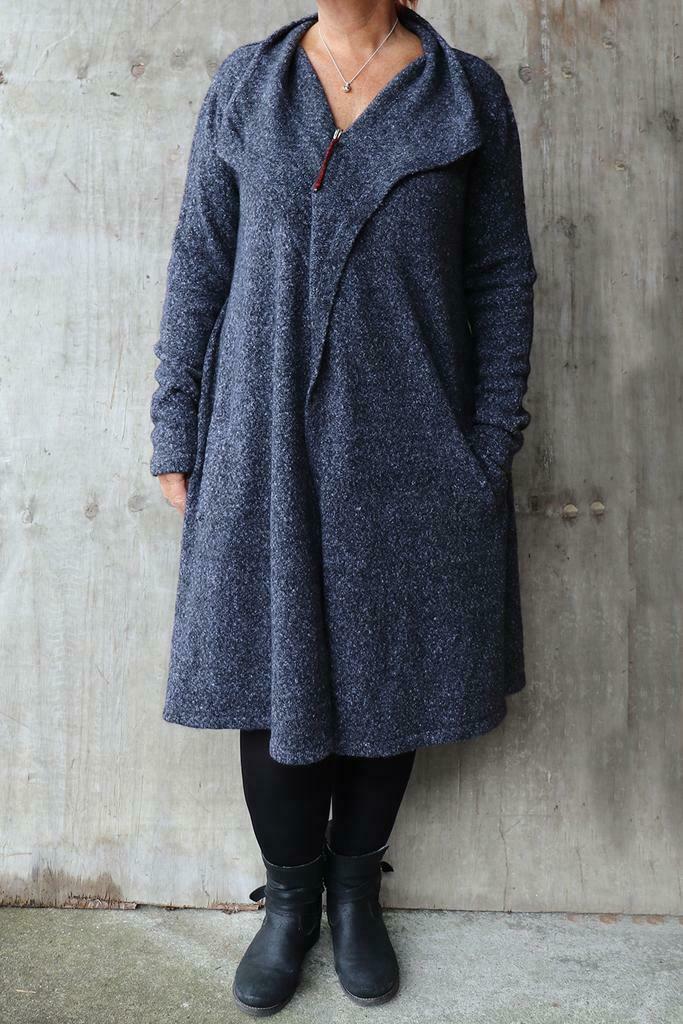 Vest Rimini brei brede rever maat 46/48, Kleding | Dames, Truien en Vesten, Verzenden