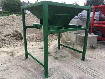 Vultrechter / Big Bag vuller met handbediende doseerklep SS beschikbaar voor biedingen
