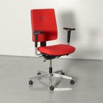 Viasit bureaustoel, rood, 5D armleggers, Gebruikt, Ophalen of Verzenden