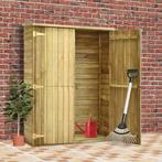 vidaXL Tuinschuur 123x50x171 cm geïmpregneerd grenenhout, Tuin en Terras, Verzenden, Nieuw