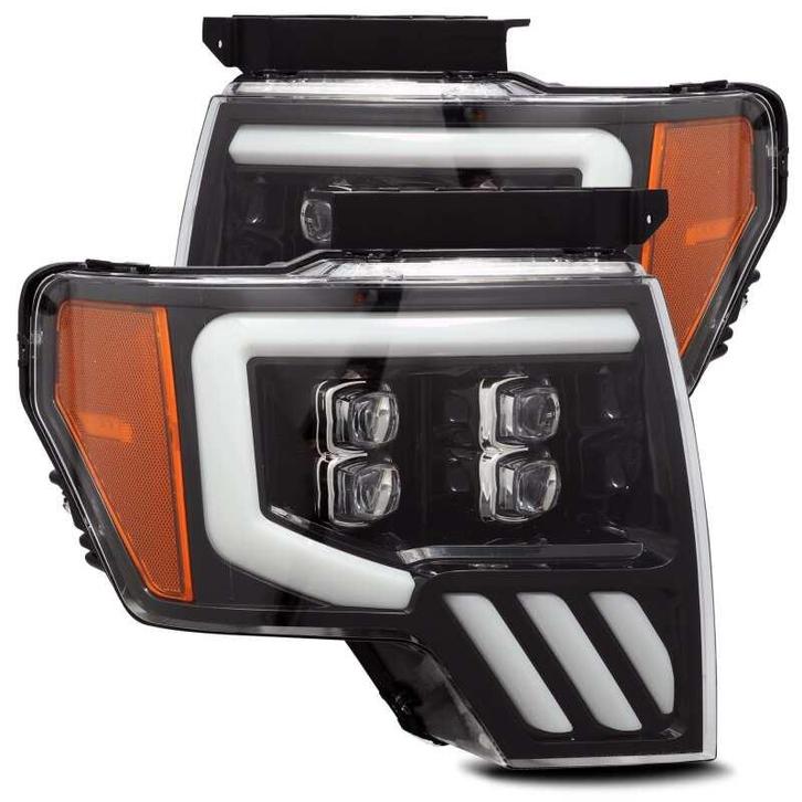 AlphaRex 09-14 Ford F-150 NOVA LED Proj Headlights Plank, Auto-onderdelen, Verlichting, Ophalen of Verzenden