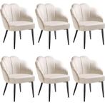 tectake Cocktail stoel Hellen, gestoffeerd met fluwelen bekl, Huis en Inrichting, Stoelen, Verzenden, Nieuw
