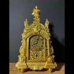 Staande klok -  Antiek Verguld brons - 1850-1900, Antiquités & Art, Antiquités | Horloges