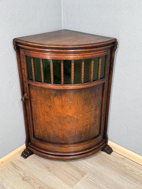 Armoire - Bois - ancienne armoire dangle, Antiek en Kunst, Curiosa en Brocante