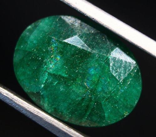 Ct. 6,80 Grande Smaragd Naturel - Pas de prix de réserve -, Verzamelen, Mineralen en Fossielen