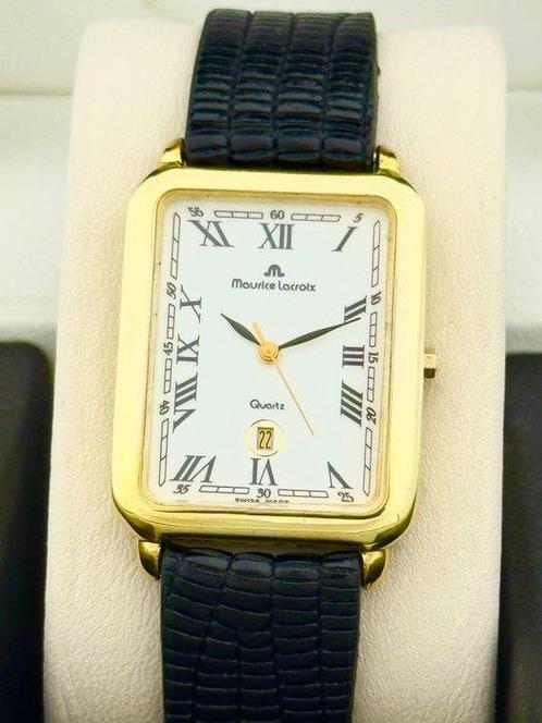 Maurice Lacroix - Zonder Minimumprijs - 18K GP Roman, Handtassen en Accessoires, Horloges | Heren