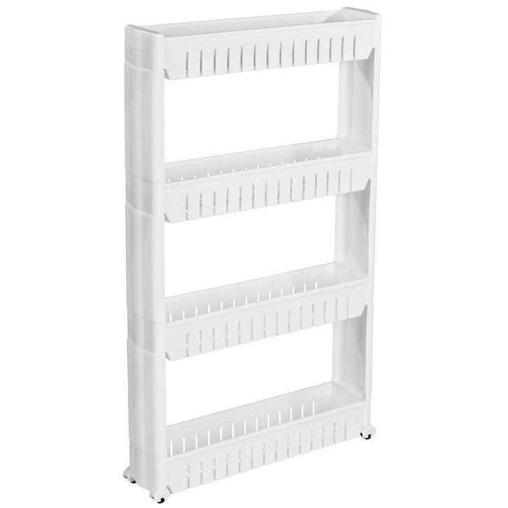 tectake Keukenrek met 4 etages - wit, Huis en Inrichting, Overige Huis en Inrichting, Verzenden