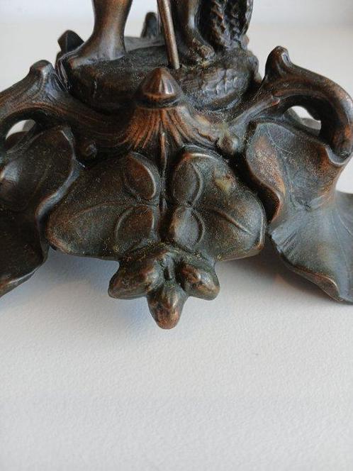 Kaarsenhouder (2) - Bronze acobreado - XIX, Antiek en Kunst, Antiek | Overige Antiek
