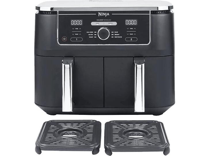 Ninja -  Hetelucht Friteuse Foodi Max Dual Zone  - Zwart, Elektronische apparatuur, Airfryers, Airfryer, Nieuw, 1500 gram of meer