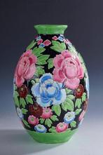 Boch Keramis - Charles Catteau - Vase - Vase Art Déco avec, Antiek en Kunst