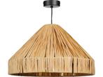 Mica Decorations Elisa Hanglamp - H24 x Ø40 cm - Raffia -, Verzenden, Nieuw