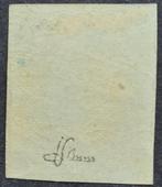 France 1860/1853 - Napoléon III non dentelé, 20 c. bleu type