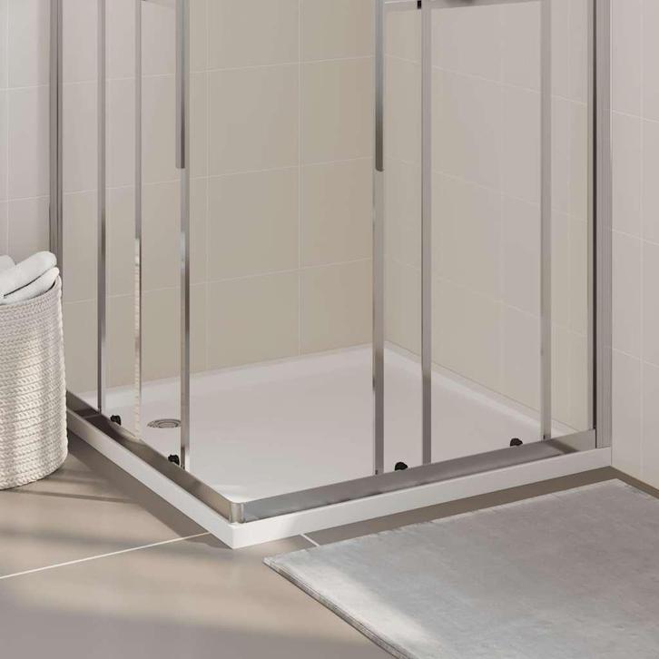 vidaXL Douchebak vierkant 90x90 cm ABS, Doe-het-zelf en Bouw, Sanitair, Nieuw, Verzenden