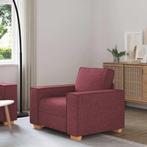 vidaXL Sofa Stoel Wijnrood 60 cm Stof, Huis en Inrichting, Verzenden, Nieuw