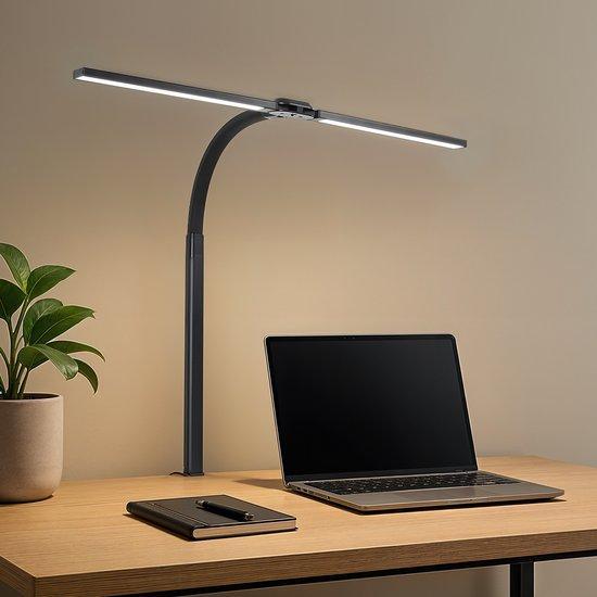 2dekans | Goliving Bureaulamp met Klem XL - 78 CM - LED, Huis en Inrichting, Lampen | Losse lampen, Ophalen of Verzenden