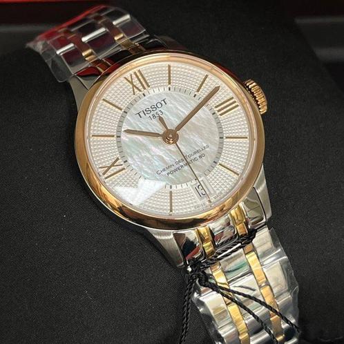 Tissot - Chemin Des Tourelles Powermatic 80 -, Handtassen en Accessoires, Horloges | Heren