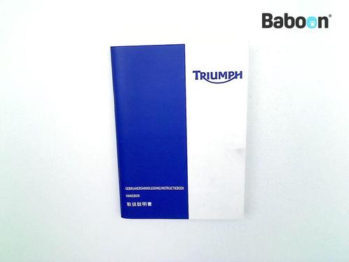 Instructie Boek Triumph Thruxton 900 2008-2011 EFI, Motoren, Onderdelen | Overige, Gebruikt, Verzenden