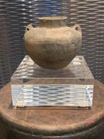 Oud-Chinees, Han-dynastie Terracotta Amphoriskos - 15.4 cm, Antiek en Kunst