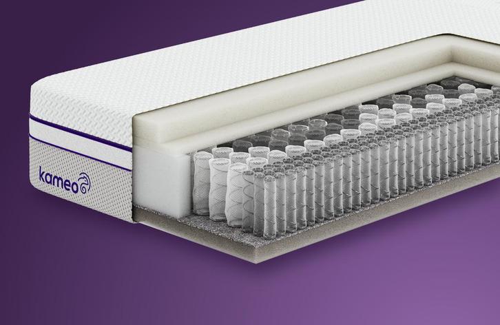 KAMEO Custom Pro Aanpasbaar Matras – Steady Support | Swiss, Huis en Inrichting, Slaapkamer | Matrassen en Bedbodems, Nieuw, Verzenden