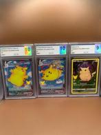 WOTC Pokémon - 3 Graded card - Pikachu FA #5 - Flying, Hobby en Vrije tijd, Verzamelkaartspellen | Pokémon, Nieuw